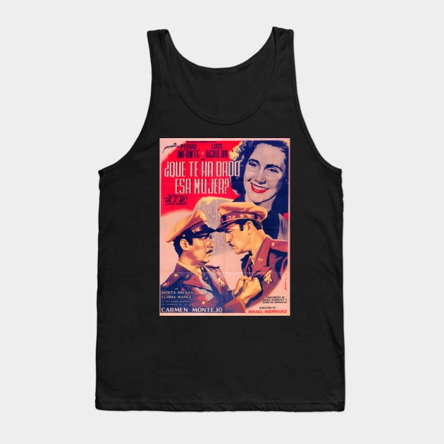 Vintage Mexican Cinema Icons Tank Top by chilangopride